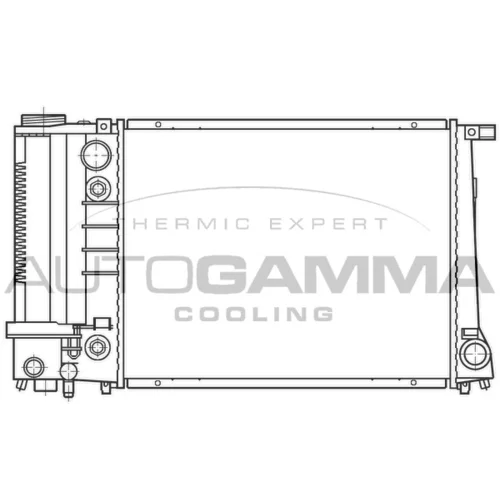 Chladič motora AUTOGAMMA 100127