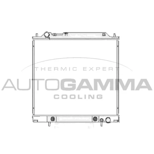 Chladič motora AUTOGAMMA 102179