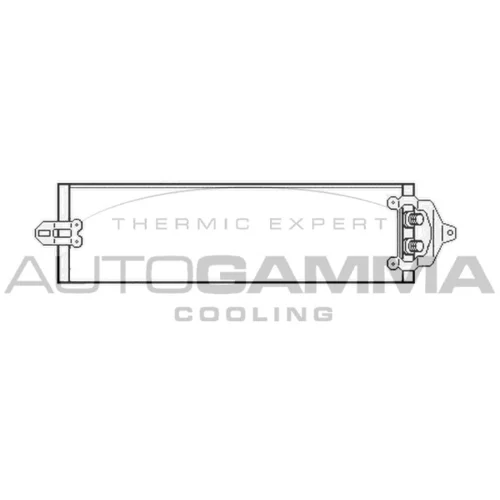 Chladič motorového oleja 104934 /AUTOGAMMA/