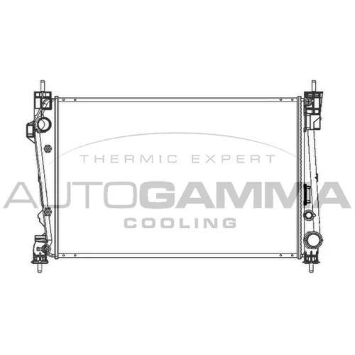 Chladič motora AUTOGAMMA 105603