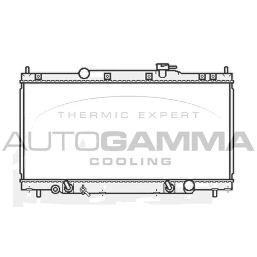 Chladič motora AUTOGAMMA 107023