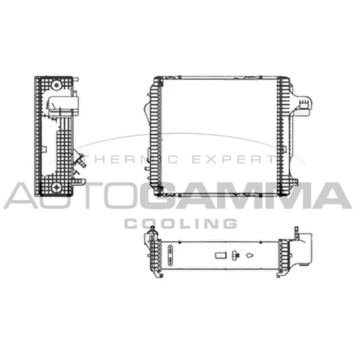 Chladič motora AUTOGAMMA 404670