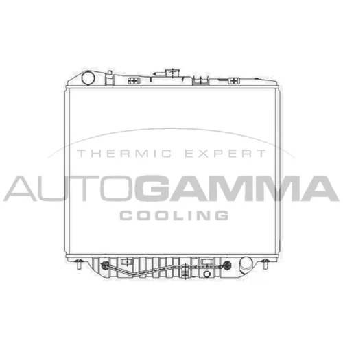 Chladič motora AUTOGAMMA 101448