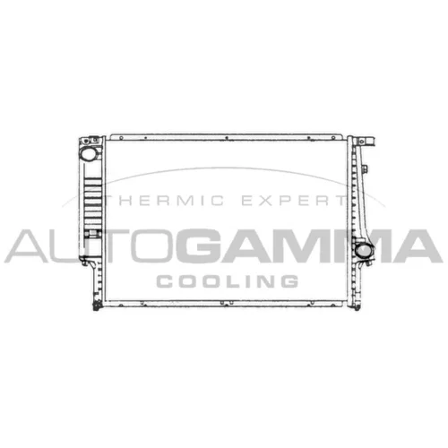 Chladič motora AUTOGAMMA 101982