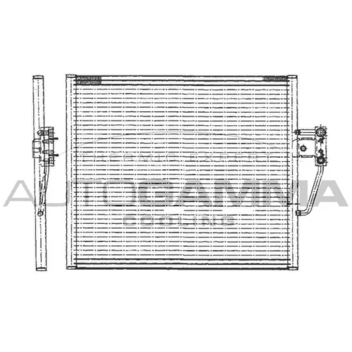Kondenzátor klimatizácie AUTOGAMMA 102610