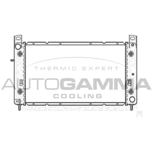 Chladič motora AUTOGAMMA 104593