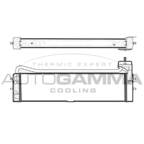 Chladič motorového oleja AUTOGAMMA 107825