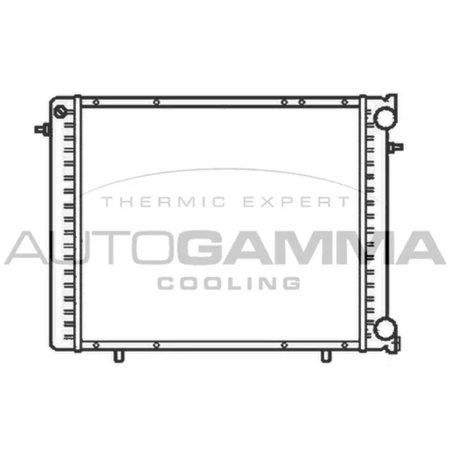 Chladič motora AUTOGAMMA 100854