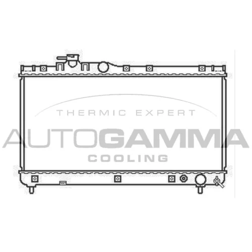 Chladič motora AUTOGAMMA 103416