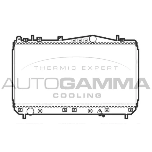 Chladič motora AUTOGAMMA 103651