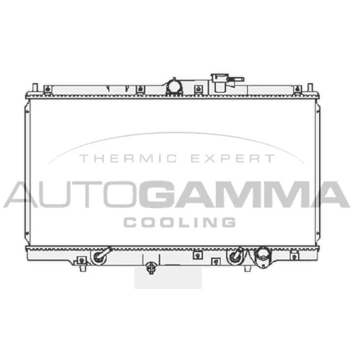 Chladič motora AUTOGAMMA 103796