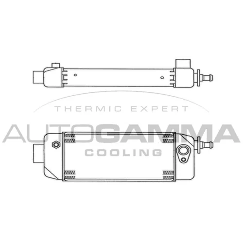 Chladič motorového oleja AUTOGAMMA 103918