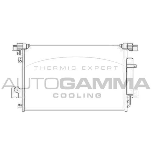 Kondenzátor klimatizácie AUTOGAMMA 104913