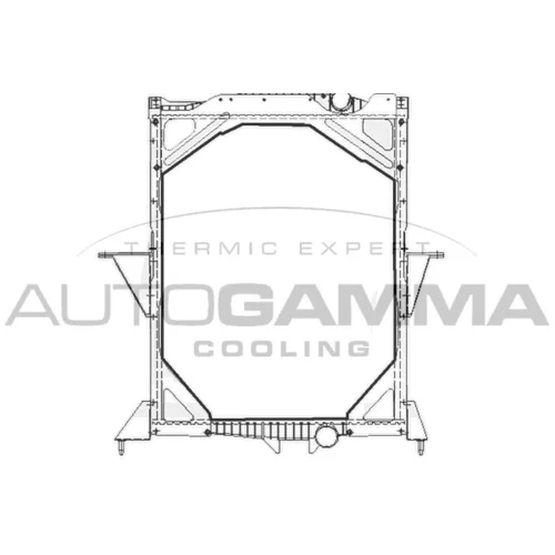 Chladič motora AUTOGAMMA 404706