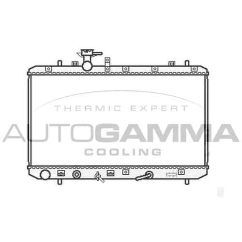 Chladič motora AUTOGAMMA 105112