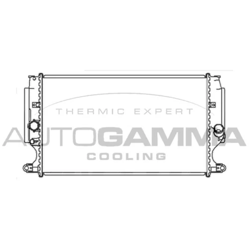 Chladič motora AUTOGAMMA 105582