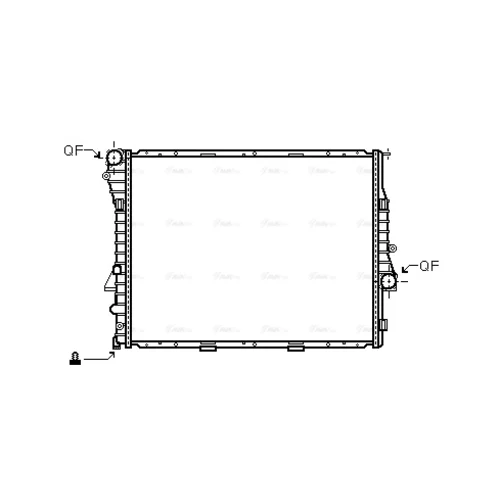 Chladič motora AVA QUALITY COOLING BW2302