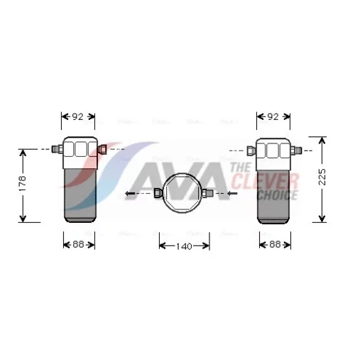 vysúšač klimatizácie AVA QUALITY COOLING AID154