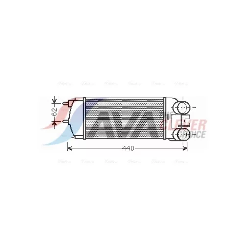 Chladič plniaceho vzduchu AVA QUALITY COOLING CNA4269