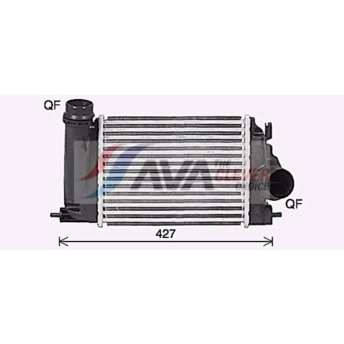 Chladič plniaceho vzduchu AVA QUALITY COOLING DN4458 - obr. 1