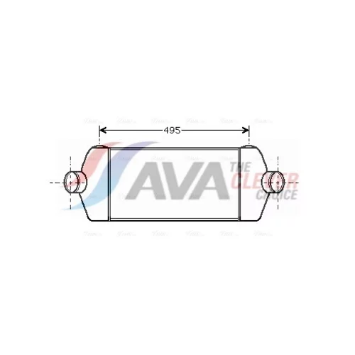 Chladič plniaceho vzduchu AVA QUALITY COOLING FDA4406