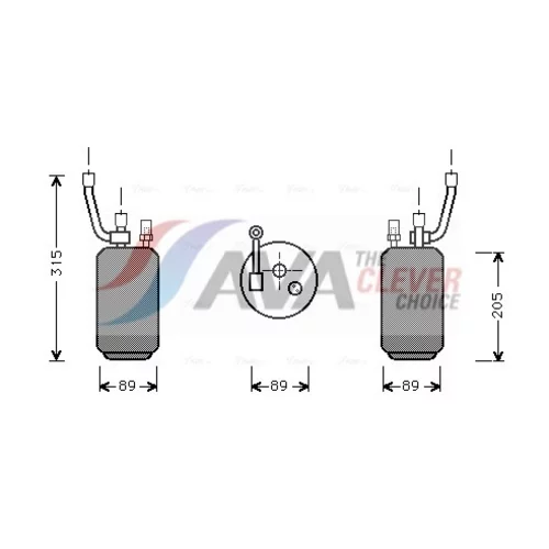 vysúšač klimatizácie AVA QUALITY COOLING FDD274