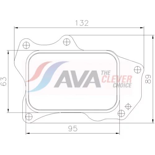 Chladič motorového oleja AVA QUALITY COOLING PE3439