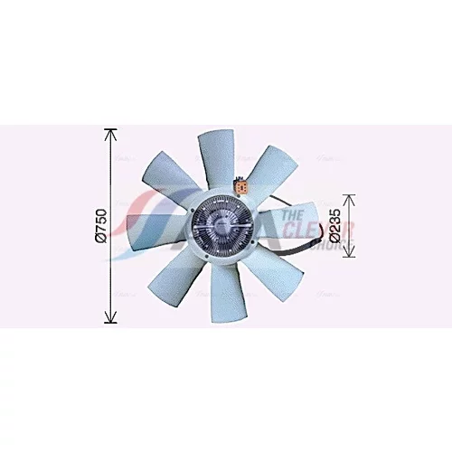 Ventilátor chladenia motora AVA QUALITY COOLING SCF070 - obr. 4