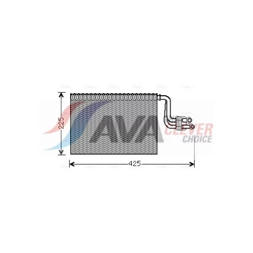 Výparník klimatizácie AVA QUALITY COOLING BWV364