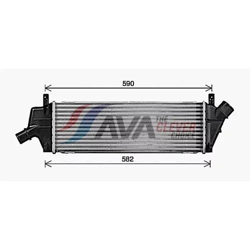 Chladič plniaceho vzduchu AVA QUALITY COOLING DN4479