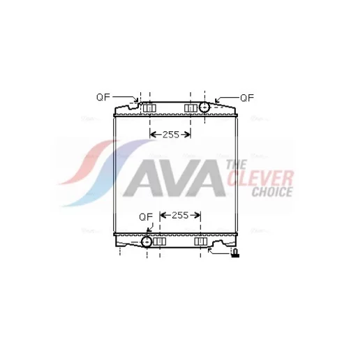 Chladič motora AVA QUALITY COOLING IV2066