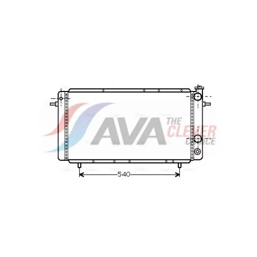 Chladič motora AVA QUALITY COOLING RT2052