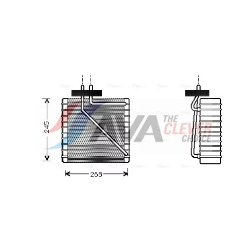 Výparník klimatizácie AVA QUALITY COOLING FDV270