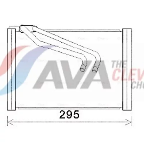 Výparník klimatizácie AVA QUALITY COOLING FTV443