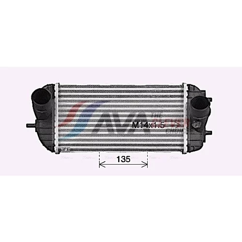 Chladič plniaceho vzduchu AVA QUALITY COOLING KA4329 - obr. 1