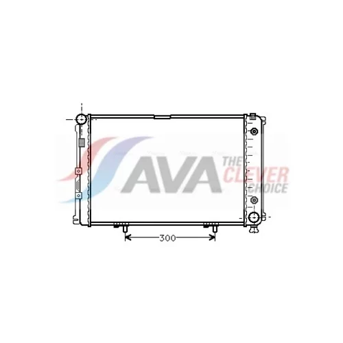 Chladič motora AVA QUALITY COOLING MS2061