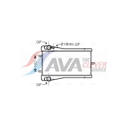 Chladič motora AVA QUALITY COOLING PR2043