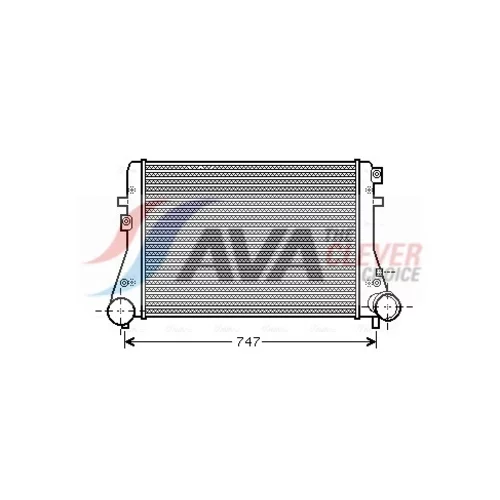 Chladič plniaceho vzduchu AVA QUALITY COOLING VNA4306