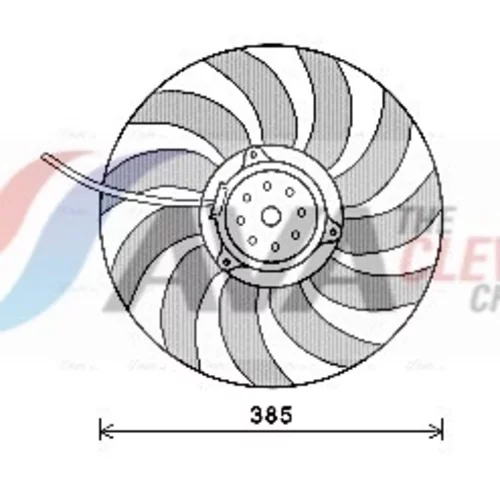 Ventilátor chladenia motora AVA QUALITY COOLING AI7514