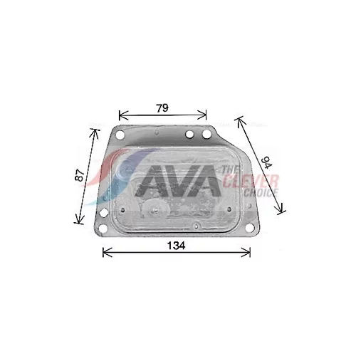 Chladič motorového oleja AVA QUALITY COOLING FT3484 - obr. 2