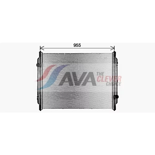 Chladič motora AVA QUALITY COOLING RE2131N - obr. 1