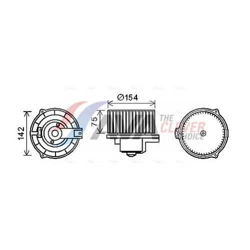 Vnútorný ventilátor MS8620 (AVA QUALITY COOLING)