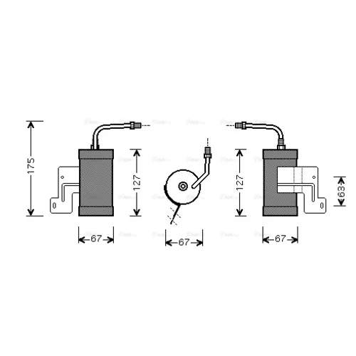 vysúšač klimatizácie AVA QUALITY COOLING MZD165