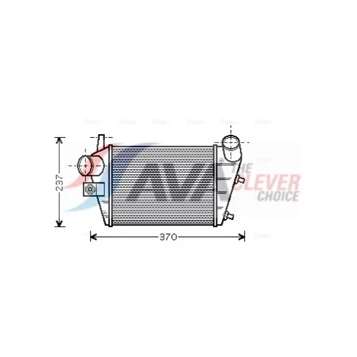 Chladič plniaceho vzduchu AVA QUALITY COOLING ALA4085