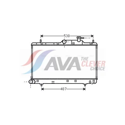 Chladič motora AVA QUALITY COOLING HYA2307