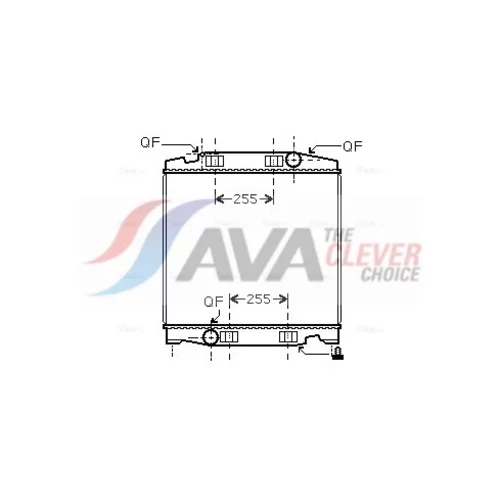 Chladič motora AVA QUALITY COOLING IV2068