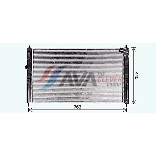 Chladič motora AVA QUALITY COOLING MT2274 - obr. 1