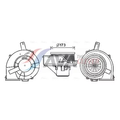 Vnútorný ventilátor AVA QUALITY COOLING ST8046