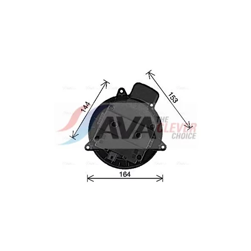 Vnútorný ventilátor AVA QUALITY COOLING AI8449 - obr. 2