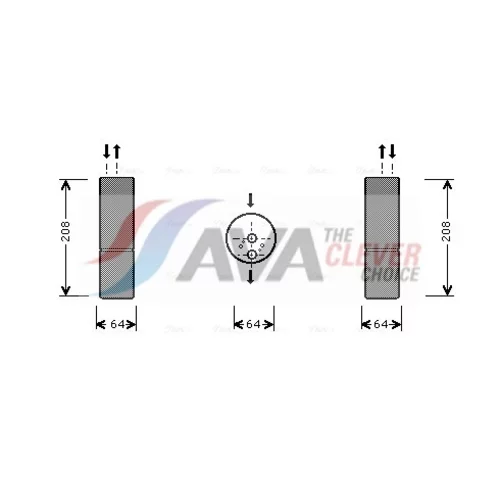 vysúšač klimatizácie AVA QUALITY COOLING MSD053